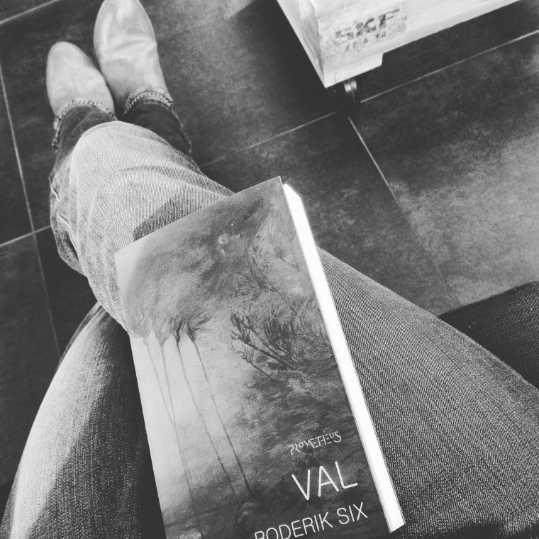 Ik begon te lezen in mijn broers' boek dat vorig week uitkwam.  Ik lees nooit overdag, maar voor dit boek maak ik graag een uitzondering!